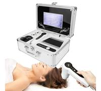 Analizador Capilar Profesional Para DiagnóStico De La Piel - Pantalla Lcd De 7 Pulgadas Analizador Digital De Pigmento CutáNeo, DeteccióN De Salud De FolíCulos Pilosos Hd, Aumentos De 50X Y 200X