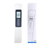 Analizador de Agua,Medidor Digital De Calidad De Agua y EC - Herramienta Portátil Con Termómetro Digital Preciso Para Acuarios, Piscinas e Hidroponía