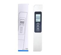 Analizador de Agua | Medidor Digital para Agua Potable | Herramienta Portátil Con Termómetro Y Precisión Para Hogar Piscinas 0-9990ppm