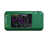 Analizador de antena, Analizador de red vectorial portátil, pantalla táctil de 3.98 pulgadas, 10 kHz-1.5 GHz, antena ranurada MF HF VHF UHF SHF,para diagnóstico de cables de red