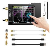 Analizador de antena red vectorial VNA-H, 10 KHz-1,5 GHz, frecuencia media, alta, VHF, UHF, con carcasa, ranura for tarjeta SD, compatible comprobador digital 32 G,Medidas de precisión