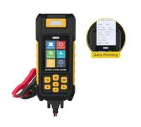 Analizador de batería BT760 30-2000 CCA Prueba de batería/carga/carga/arranque para vehículos de 8-32 V HD-Vans Camiones Motocicletas Impresora incorporada con 3 rollos de papel de impresora 14