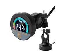 Analizador de baterías automotrices: detector de voltaje multifunción, monitor de carga confiable | Guágra de alimentación de pantalla brillante, herramienta de evaluación de circuito precisa para cam