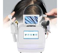 Analizador De Cabello Para DiagnóStico De Piel Con Pantalla De VisualizacióN/MáQuina Analizadora De Piel Y Cabello/Detector De FolíCulos Pilosos Del Cuero Cabelludo, Con 7 Manijas, Para SalóN De Spa