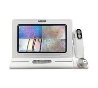 Analizador de Cabello y Piel, pantalla LCD HD 11 Pulgadas, lupa 50X/200X, máquina de análisis de piel profesional, detector digital de folículos pilosos del cuero cabelludo