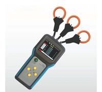 Analizador de calidad de energía, Rogowski Power Data Logger Medidor de energía digital Analizador potencia(Host-3pc 200mm coils)