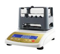 Analizador de densidad de oro: obtenga resultados de pureza precisos en segundos, pantalla digital LCD, precisión de 0,01/0,001 g, para pruebas de oro y plata e investigación en laboratorios 1200K