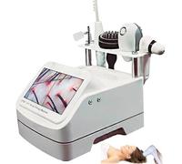 Analizador de diagnóstico de piel, 5 en 1, masajeador de cabeza para pérdida de cabello, analizador de piel y cuero cabelludo, máquina de análisis de cuero cabelludo, detector de folículos capilares