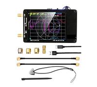 Analizador de espectro, Analizador de antena de red vectorial 50KHz-1,5 GHz MF HF VHF UHF con ranura for tarjeta SD hasta 32G compatible con analizador de espectro RTC