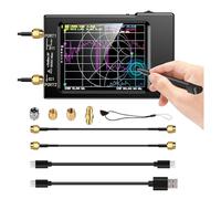 Analizador de espectro Analizador de antena de red vectorial de VNA-H, 10KHz-1,5 GHz, MF, HF, VHF, UHF con carcasa, ranura for tarjeta SD, compatible con probador de VNA-H Digital de 32G