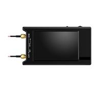 Analizador de espectro, Analizador de antena de red vectorial NanoVNA NanoVNA-F VNA HF VHF UHF de 10k-1,5 GHz + LCD IPS de 4,3 pulgadas + carcasa metálica versión V4.2