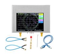 Analizador de espectro, NanoVNA V2 Plus4 50KHz-4GHz analizador de red vectorial 4 pulgadas TFT onda corta HF VHF UHF 70-90dB con batería de 3200mAh