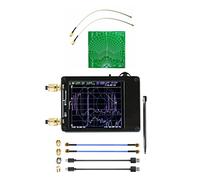 Analizador de espectro VNA 10K Kit de analizador de red vectorial Hz-1.5Ghz MF HF VHF UHF 2.8" Analizador de antena Medición del analizador de espectro VNA(VNA Demo Kit 2)