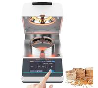 Analizador de humedad con calefacción halógena, 40-160 ℃, pesaje rápido de 0-110 g, sensor de precisión, 3 modos de secado, puertos RS232 para alimentación, grano, gránulo, polvo