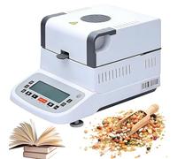 Analizador De Humedad Halógeno 120g, Probador De Humedad Digital De Laboratorio Con Pantalla Táctil Lcd, Calentamiento Rápido 40-160°c, Prueba Precisa De Contenido Sólido Y Humedad Para G 610A/0.005g