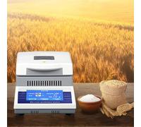 Analizador de Humedad halógeno, medidor Digital de Humedad para Laboratorio, con Pantalla táctil LCD, 2 Modos de Secado, para Agricultura, Medicina y plástico (50 g/5 MG)