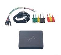 Analizador de lógica DSLogic portátil, 100 MHz de muestreo USB de 16 canales de 16 GB de profundidad, edición básica, dispositivo de depuración de pruebas de señal digital