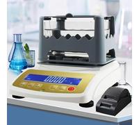 Analizador De Oro, Probador De Oro Electrónico Para Joyería Y Casas De Empeño, Precisión De 0.01 G/0.005 G/0.001 G, Metales Preciosos Para Investigación De Metales En Joyería(W/Printer,MDJ1200K)
