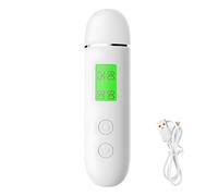 Analizador de piel con pantalla LCD, probador de humedad facial y detector inteligente de contenido de aceite de piel, bolígrafo de prueba facial recargable por USB, 5.1 x 1.4 x 0.9 pulgadas, 13 x 3.5