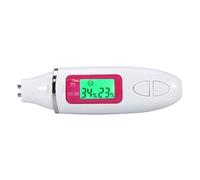 Analizador De Piel Facial Digital De 2 Colores, Pantalla LCD, Probador De Sensor De Piel, Analizador De Contenido De Aceite De Humedad De La Piel Facial(white)