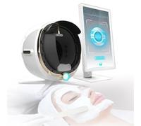Analizador De Piel Facial,Tecnología 3D+ia,Tecnología 8 Espectros,Base De Datos En La Nube,Ideal Para Dermatólogos Y Esteticistas,Multilingüe,21.5in