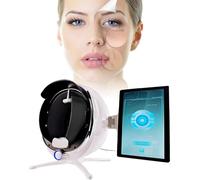 Analizador de piel profesional, analizador facial inteligente 3D, herramientas de análisis de piel con IA de 38 MP, para evaluación del estado de la piel