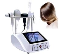 Analizador de piel y cabello 5 en 1, máquina analizadora de folículos pilosos, detector del cuero cabelludo, con función de masaje, 5 herramientas de diagnóstico capilar, y salones de belleza