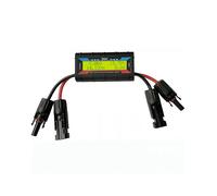 Analizador de Potencia RC para Paneles Solares y Sistemas de Turbinas Eólicas. Medidor de Potencia de Aeronaves de 200 A con Conector Fotovoltaico.