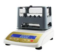Analizador de pureza de oro, detección precisa de 0,01 g a 0,001 g, comprobador de autenticidad de metales preciosos, para herramientas de joyería, pruebas de densidad, peso,MDJ600K