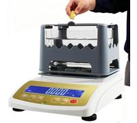 Analizador De Pureza Del Oro, Medidor Electrónico Digital De Pureza Del Oro, Contenido De Plata Detector, Medidor De Densidad De Metales Para Detección Precisa De Plata(NoPrinter,XF300K)