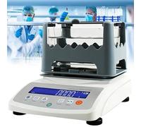 Analizador de pureza en quilates de metales preciosos, medidor de densidad de oro, comprobador de pureza de oro con pantalla digital para joyeros y casas de empeño(1200A)