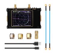 Analizador de Red, VNA-F V2 4.3 Pulgada IPS LCD Mostrar analizador de red vectorial S-A-A-2 Analizador antena onda corta HF VHF UHF(Type 2)