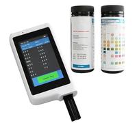 Analizador digital de orina con pantalla a color, 14 pruebas de orina de rutina, papel de prueba de pH, conectividad Bluetooth para uso doméstico y hospitalario