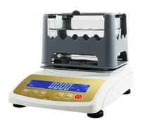 Analizador electrónico digital de pureza de oro, medidor de densidad, detector de quilates, kit de prueba automático para la industria de joyería, bancos, industria de empeños, análisis de metales