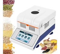 Analizador Humedad Alta PrecisióN,Medidor HalóGeno Humedad De PrecisióN,2 Modos Secado,0,001/0,002/0,005G Legibilidad,Pantalla TáCtil Led 5.5 Pulgadas,Para AnáLisis Laboratorios(50g/0.002g)