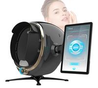 Analizador Humedad Facial Profesional, Analizador De Piel 3D,Detector Piel Con Pantalla Lcd,8 Tecnologías Imágenes Espectrales Y 38 Millones De Píxeles De Alta Definición(Black,13.3 in)