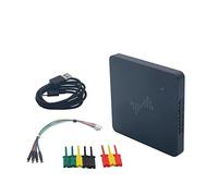 Analizador lógico, Analizador de lógica de metal portátil 16 canales 100MHz USB -Basado analizador de lógica de depuración(DSLogicU2Basic 64M)