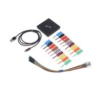 Analizador lógico portátil DSLogic 100M Muestreo USB-C 16CH 16GB Profundidad | Para depuración de señal digital, análisis de protocolo, ingenieros, pruebas industriales