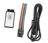 Analizador lógico USB de 24 MHz de 8 canales | Material ABS, decodificación UART/SPI/I2C para depuración MCU FPGA