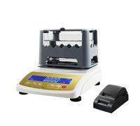 Analizador Metales Preciosos Alta Precisión 0.01g-0.001g Báscula Laboratorio Probador Oro Profesional Densímetro Electrónico Principio De Arquímedes(0.01g/300g)