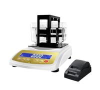 Analizador Metales Preciosos Alta Precisión 0.01g-0.001g Báscula Laboratorio Probador Oro Profesional Densímetro Electrónico Principio De Arquímedes(0.001g/120g)