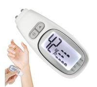 Analizador probador de piel, detector de humedad facial | Corneómetro de hidratación facial con pantalla LCD,Monitor de cuidado facial con detector de piel de precisión para pe