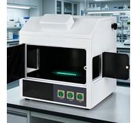 Analizador ultravioleta de 254 nm/365 nm, analizador UV de laboratorio con filtro y ventana de observación, ángulo de luz ajustable para evaluación de jade y pruebas de productos