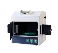 Analizador ultravioleta UV de caja oscura, detector de fluorescencia de laboratorio, probador de análisis ultravioleta de laboratorio de caja de lámpara UV, fluorescencia del probador