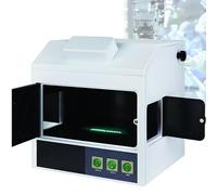 Analizador UV de 110 V, caja oscura, probador de laboratorio para detección de fluorescencia, puerto de cámara integrado, ángulo de iluminación ajustable, fácil de operar