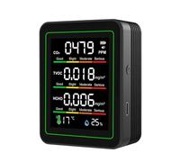 Analizadores de aire pequeños, monitor de CO2 con visualización de datos inmediatos, herramienta de comprobación de interiores para el hogar y la oficina detectores inmediatos