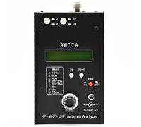 Analizadores de espectro HF/VHF/UHF AW07A 1,5-470 MHz 160 M HF + UV, herramienta medición, analizador antena SWR,0 a 9,99 for radioaficionados Generador de señal