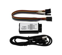 Analizadores lógicos USB de alta precisión con entrada de 8 canales para depuración de circuitos complejos y recopilación de datos, desarrollo integrado múltiple