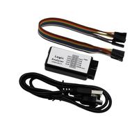 Analizadores lógicos USB de entrada de 8 canales con larga vida útil, adecuados para desarrolladores integrados, educadores, depuración de circuitos, analizadores de tamaño de bolsillo