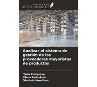 Analizar el sistema de gestión de los proveedores mayoristas de productos
